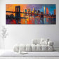 Brooklyn Bridge Panorama New York Wandbild