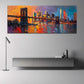 Brooklyn Bridge Panorama New York Wandbild