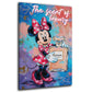 Pop Art Minnie Parfüm Scent of Luxury Wandbild