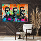Depeche Mode Pop Art Männer Porträt mit Rose Wandbild