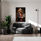 Duck als Gangster mit Reichtum Dollar Motivation Wandbild