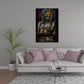 Exklusive Designer Tasche in stilvoller Luxus Kunst Wandbild