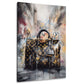 Exklusive Fashion Tasche in moderner urbaner Kunst Wandbild