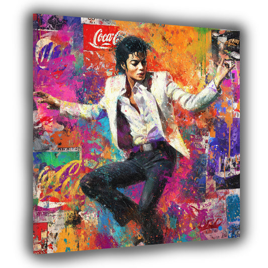Pop Art Kunst Jackson Motiv Wandbild