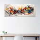 Farbige Komposition abstrakter Formen Design Wandbild