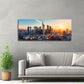 Städte Panorama Wandbild als Blickfang im Büro