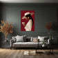 Stilvolles Lifestyle Wandbild als Akzent im hellen Wohnraum