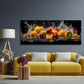 Frisches Obst Zitronen Orangen Beeren Kunst Wandbild