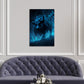 Futuristischer Finanz Bulle mit Kursdiagramm Business Wandbild