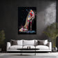 Street-Art Schuh-Wandbild im Ankleidezimmer