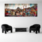 Istanbul Stadtansicht mit Kuppeln Architektur Wandbild
