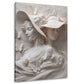 Klassische Frauenreliefs mit Hüten und Schmetterlingen Wandbild