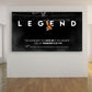 Kobe Motivation Zitat Basketball Legende Wandbild