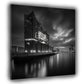 Konzerthaus Elbphilharmonie Hamburg schwarz weiß Panorama Wandbild