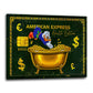 Kreditkarte Duck Reichtum Geldbad Motivation Wandbild