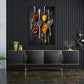 Kulinarische Vielfalt Kochkunst Food Art Wandbild