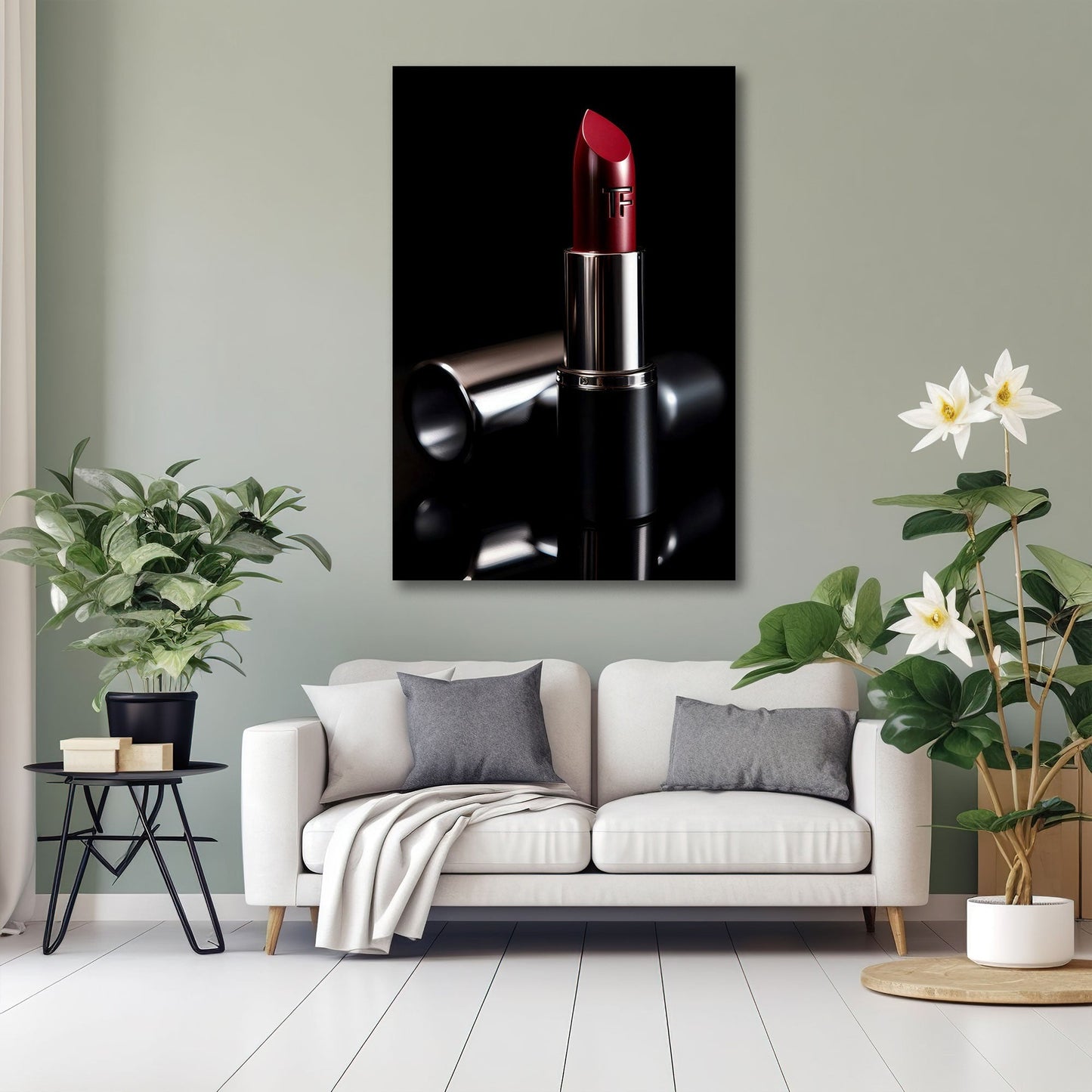 Elegantes Beauty-Wandbild im Flur