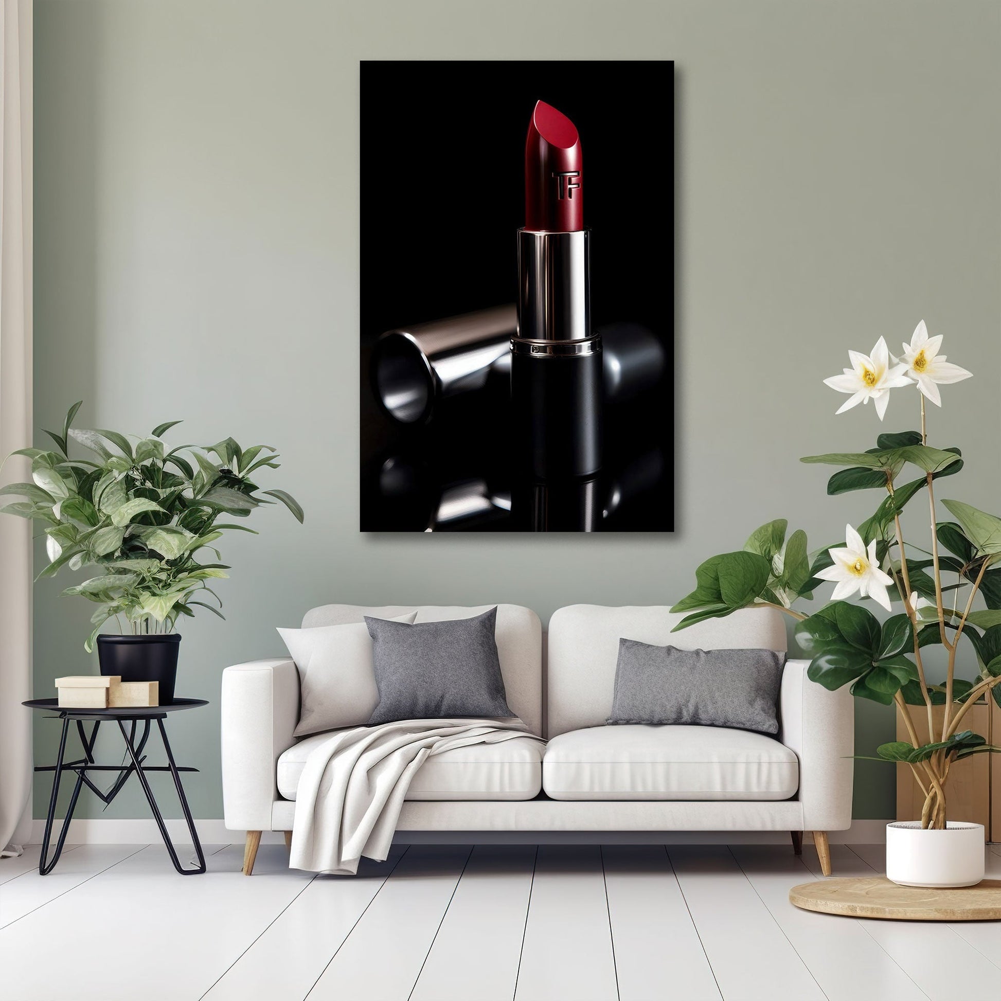 Elegantes Beauty-Wandbild im Flur