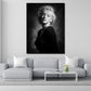 Marilyn Hollywood Legende im Vintage Stil Wandbild