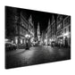 Marktplatz Mainz schwarz weiß historische Architektur Wandbild