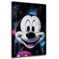 Mickey Graffiti Portrait Wandbild
