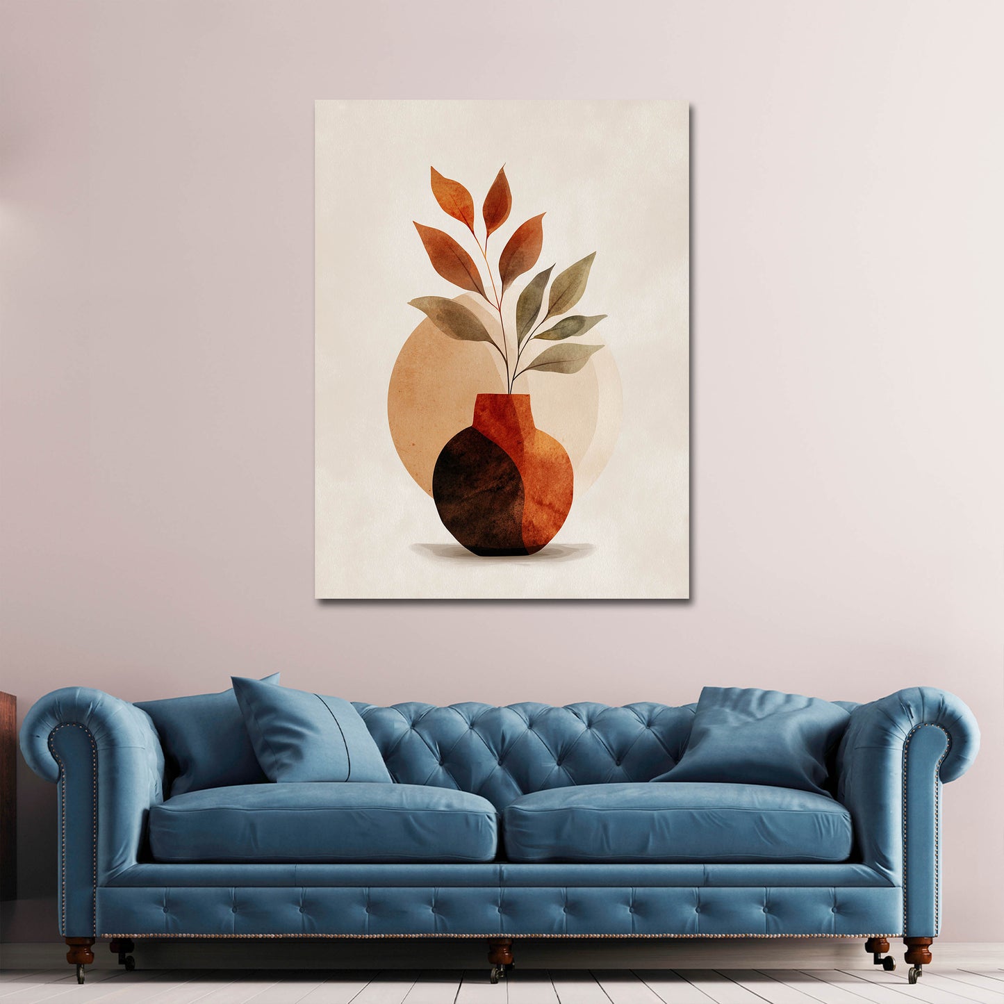 Minimalistische Kunst Boho Wandbild