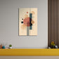 Moderne Formen Strukturierte Komposition Wandbild