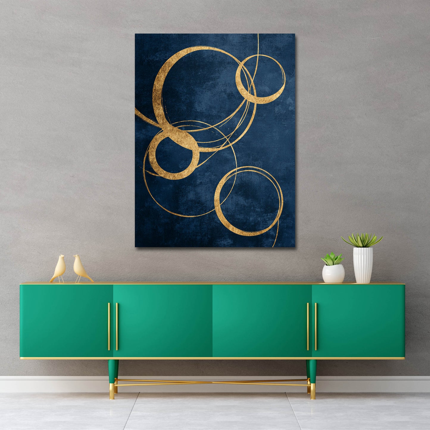 Minimalismus modernes Design Wandbild