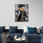 Peaky Blinders Ente Wandbild im Wohnzimmer
