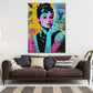Pop Art Audrey Luxus Style Wandbild
