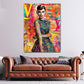 Pop Art Audrey Retro Mode Look Wandbild