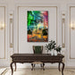 Pop Art London Sehenswürdigkeiten Skyline Collage Wandbild