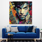 Pop Art Prince Nahaufnahme Musik Wandbild