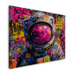 Astronaut Street Art futuristisch kreative Pop Art Wandbild