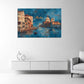 Romantische Lagune Italien venezianische Stadtansicht Wandbild