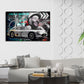Silberpfeil Mercedes Klassiker Fahrerportrait Motorsport Wandbild