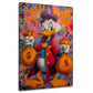 Street Art Comic Ente Business Erfolg Dollar Taschen Wandbild