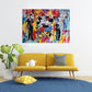 Minnie & Mickey Love Is The Answer, Comic Wandbild Kunstwerk