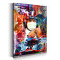 Wandbild Kunstwerk Street Art Steve Rennfahrer