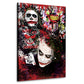 Wandbild Kunstwerk Joker Pop Art Abstract Style, Comic