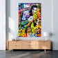 Wandbild Kunstwerk Boxer Mike Colour Banksy Art, Pop Art