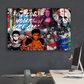 Wandbild Kunstwerk Famous People Street Art, Pop Art