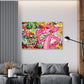 Wandbild Kunstwerk Fantastic Graffiti Panther Street Art Comic