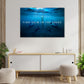 Haie Find Calm In The Chaos, Motivation Wandbild Kunstwerk