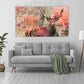 Hirsch Colour Abstrakt Wandbild Kunstwerk