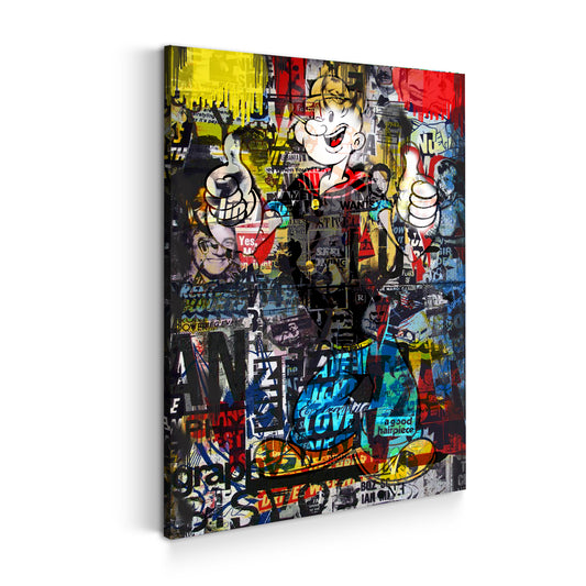 Wandbild Kunstwerk Pop Art Abstract