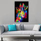Wandbild Kunstwerk Pop Art Colour Giraffe