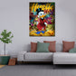 Pop Street Art Dagobert HUSTLE Colour Wandbild Kunstwerk