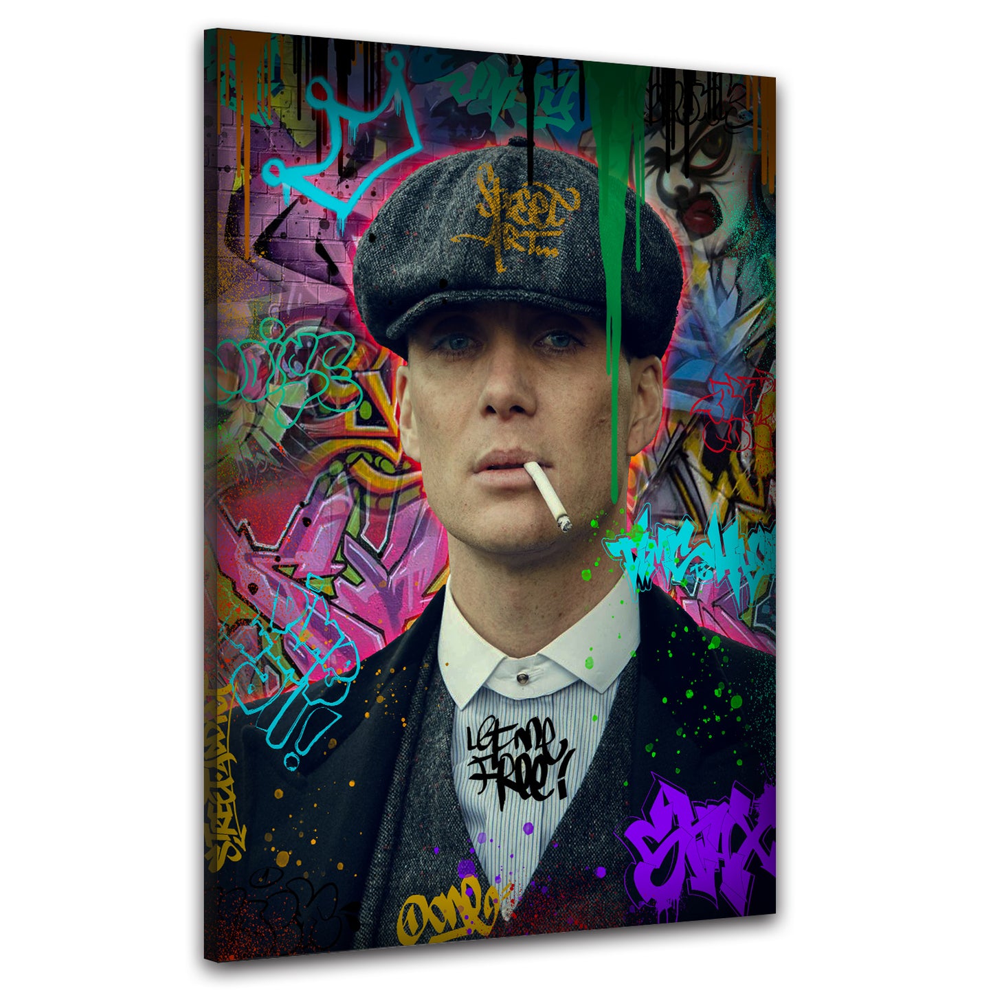 Wandbild Kunstwerk Pop Street Art Shelby