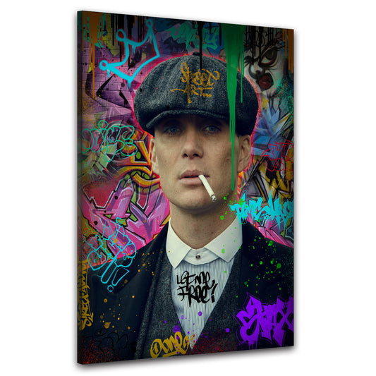 Wandbild Kunstwerk Pop Street Art Shelby